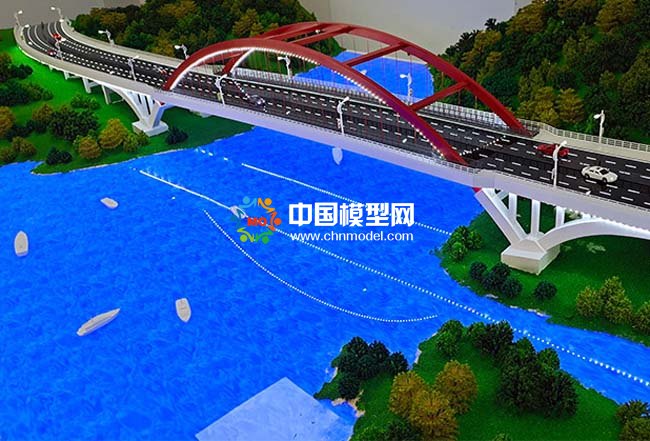 智慧速公路沙盤模型