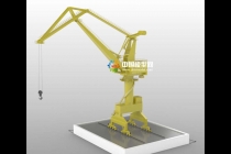 門座式起重機模型卸船機模型